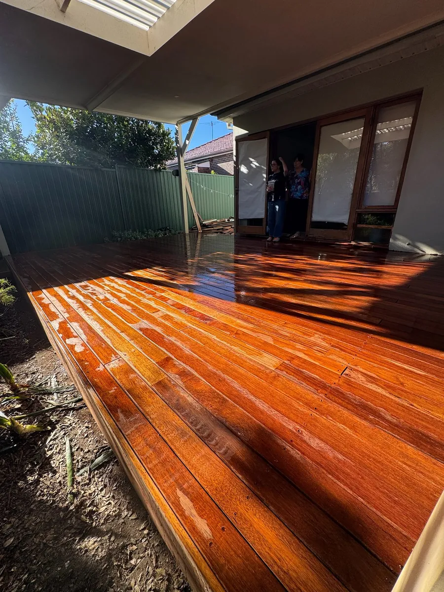 Timber deck
